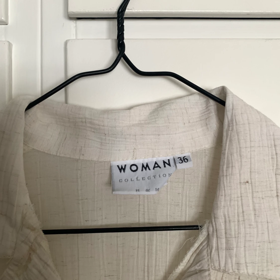 Vit / beige skjorta - 91