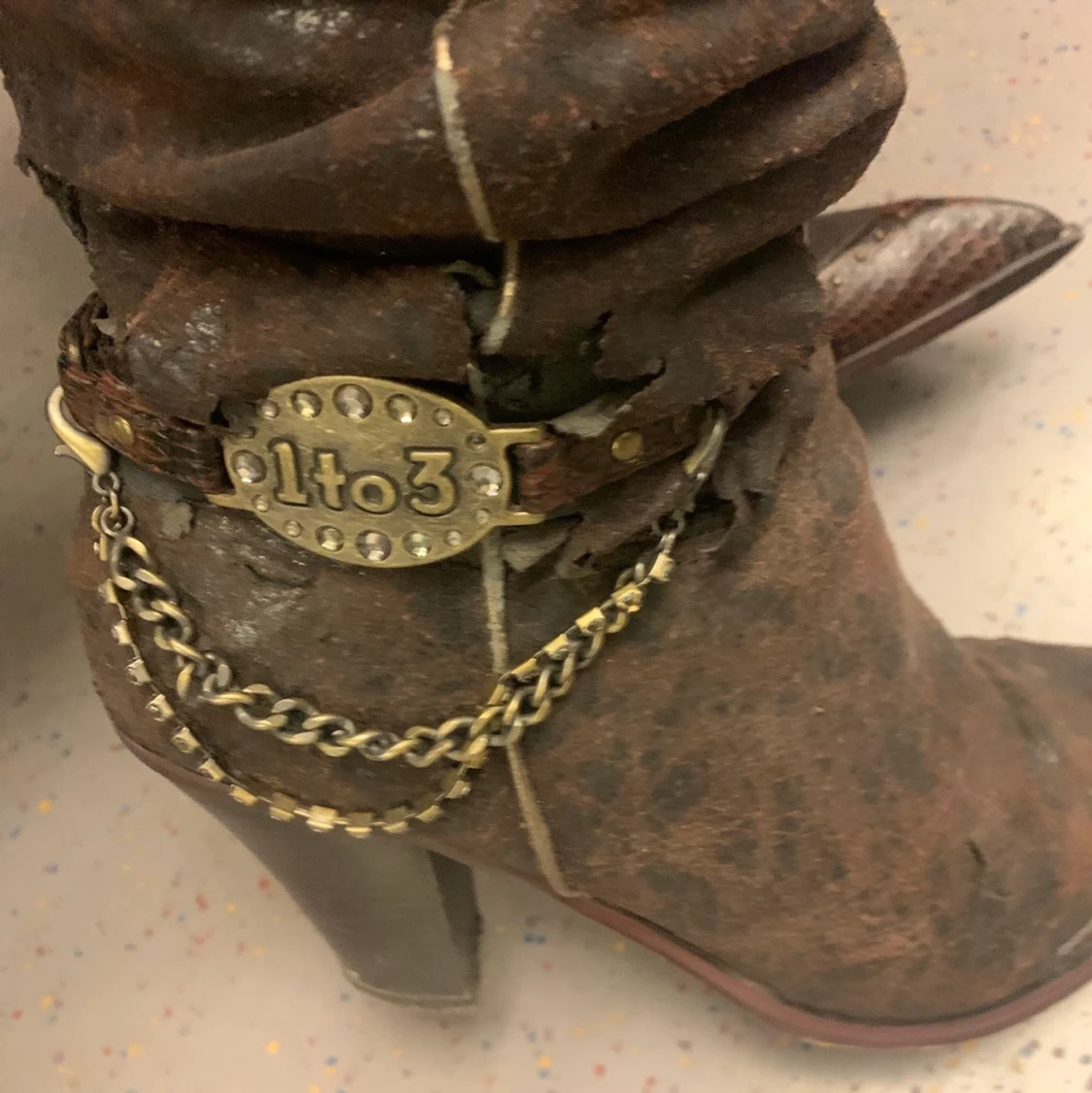 Galet snygga stövlar