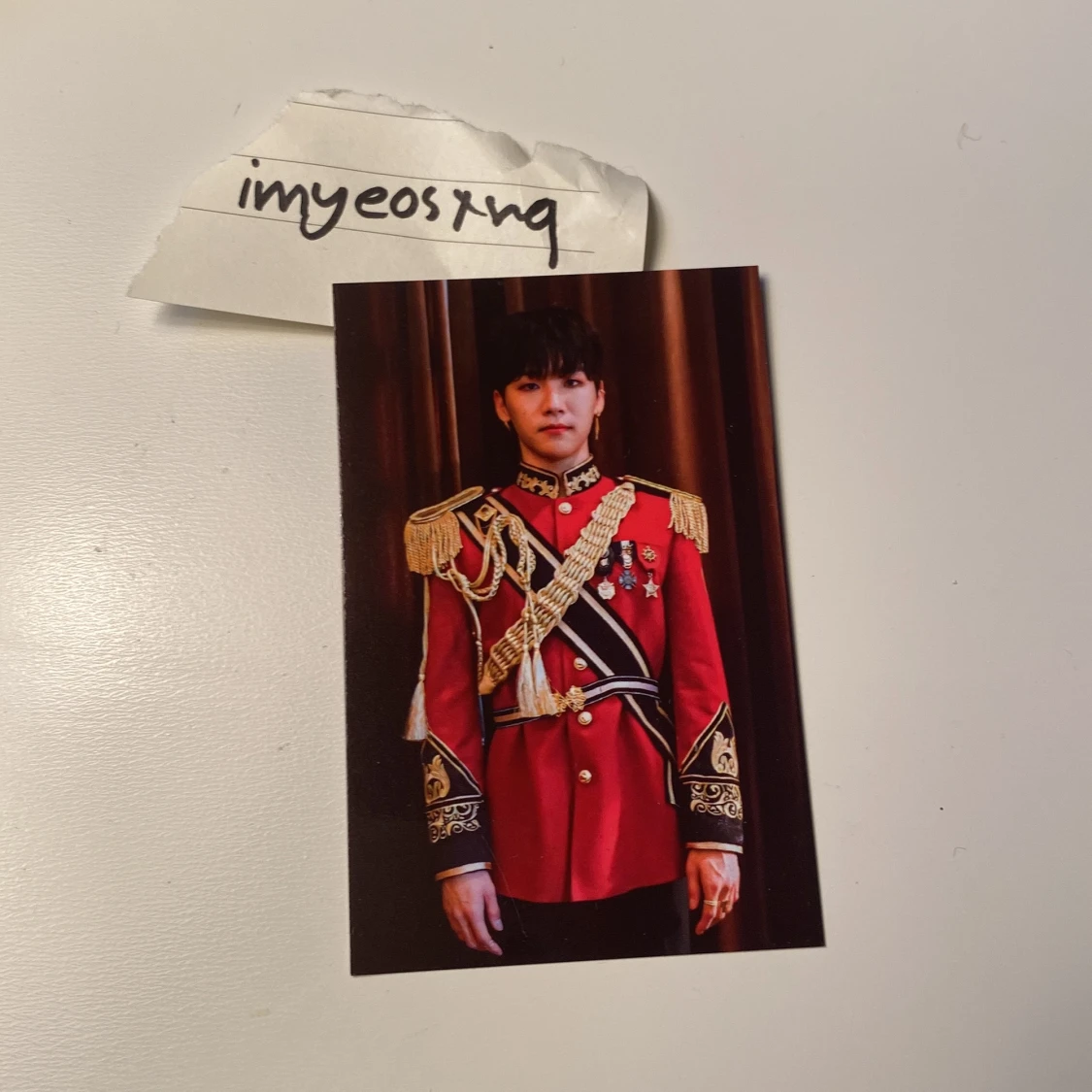AB6IX Woong photocard