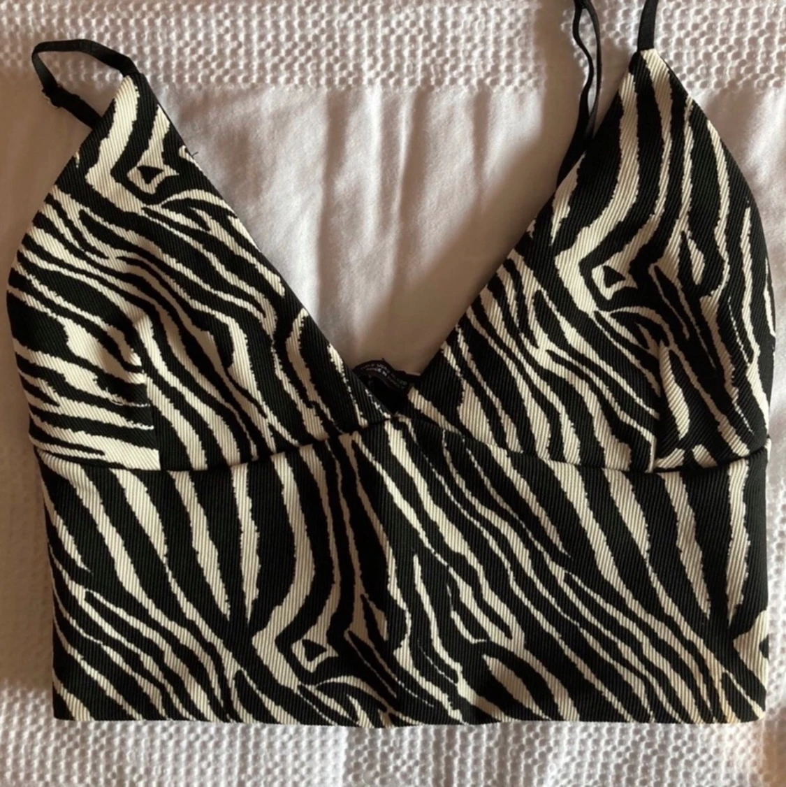 Zara zebra print crop top - 90