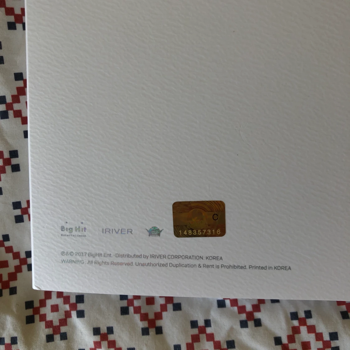 BTS love yourself her album - 91