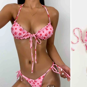  - Sååå fin bikini men lite för stor för mig! Helt oanvänd överdelen endast testad en gång! 