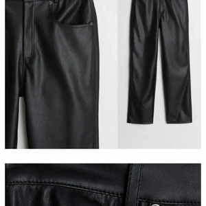 Skinnbyxor från Maja Nilsson Lindelöf x Gina Tricot - Skinnbyxor från Maja Nilsson Lindelöfs kollektion. Helt oanvända så i väldigt bra skick!