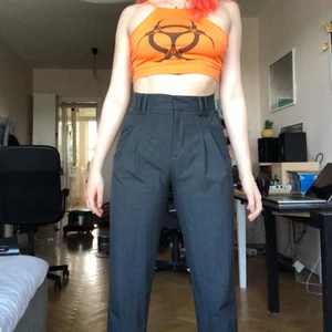 Zara kostymbyxa - Har ett par till ankellånga kostymbyxor samma som hör till kavajen. Som nya strl 36 ✨