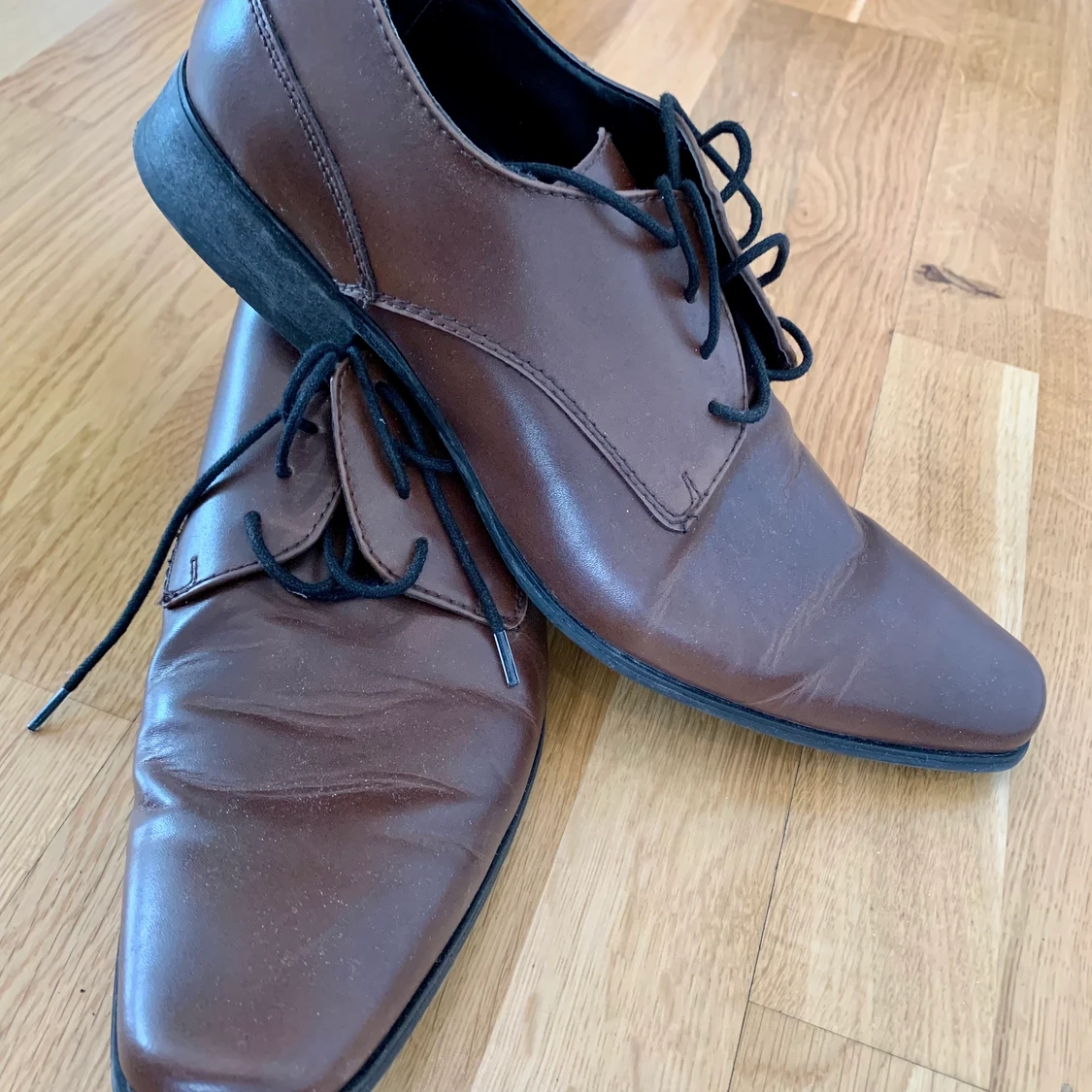 Herr skor i läder från Calvin Klein - 90