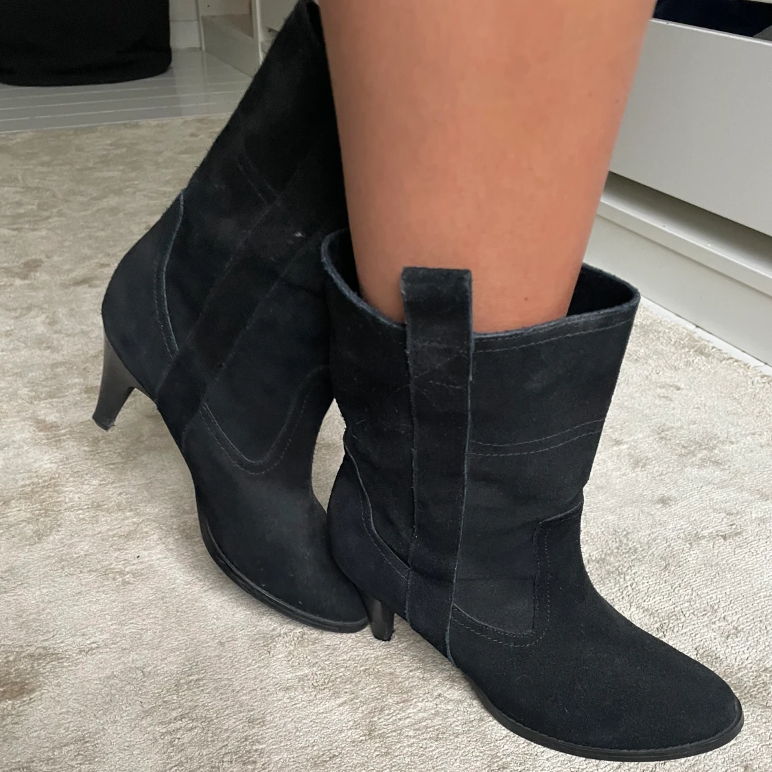 Boots med klack - 91