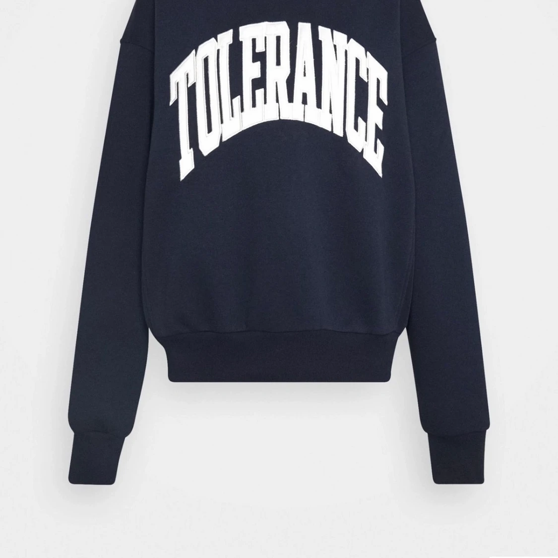 Blå sweatshirt - 90