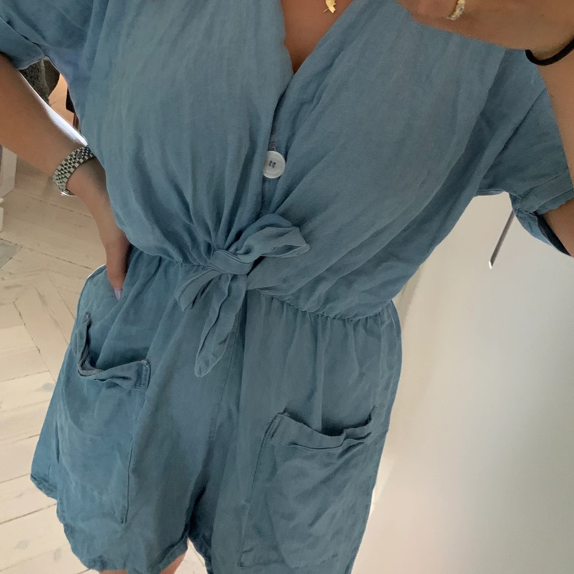 Blå byxdress Zara - 90