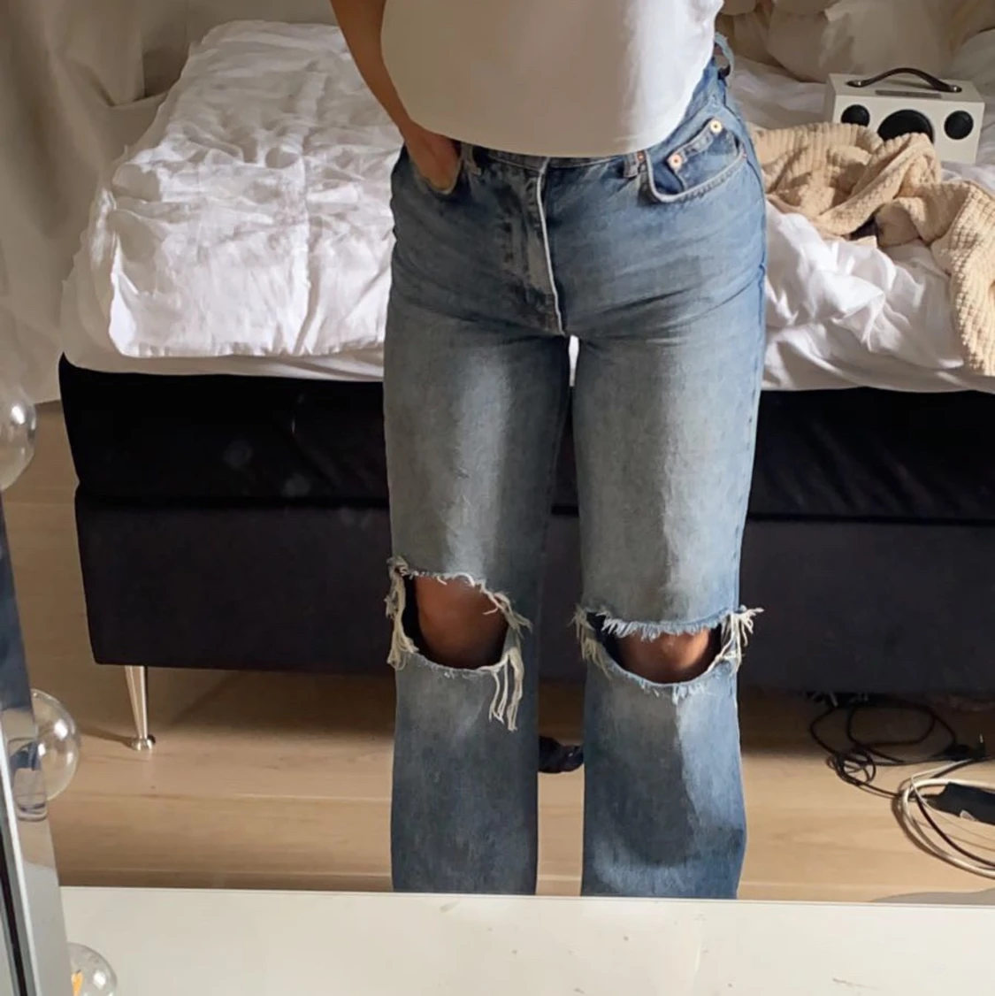 Wide jeans