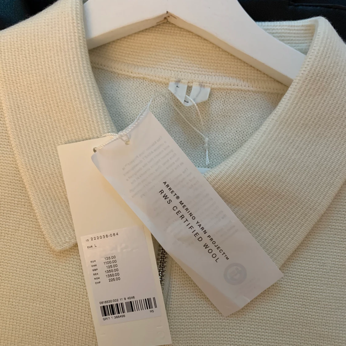 Arket Boxy Merino Jacket Ny - 91