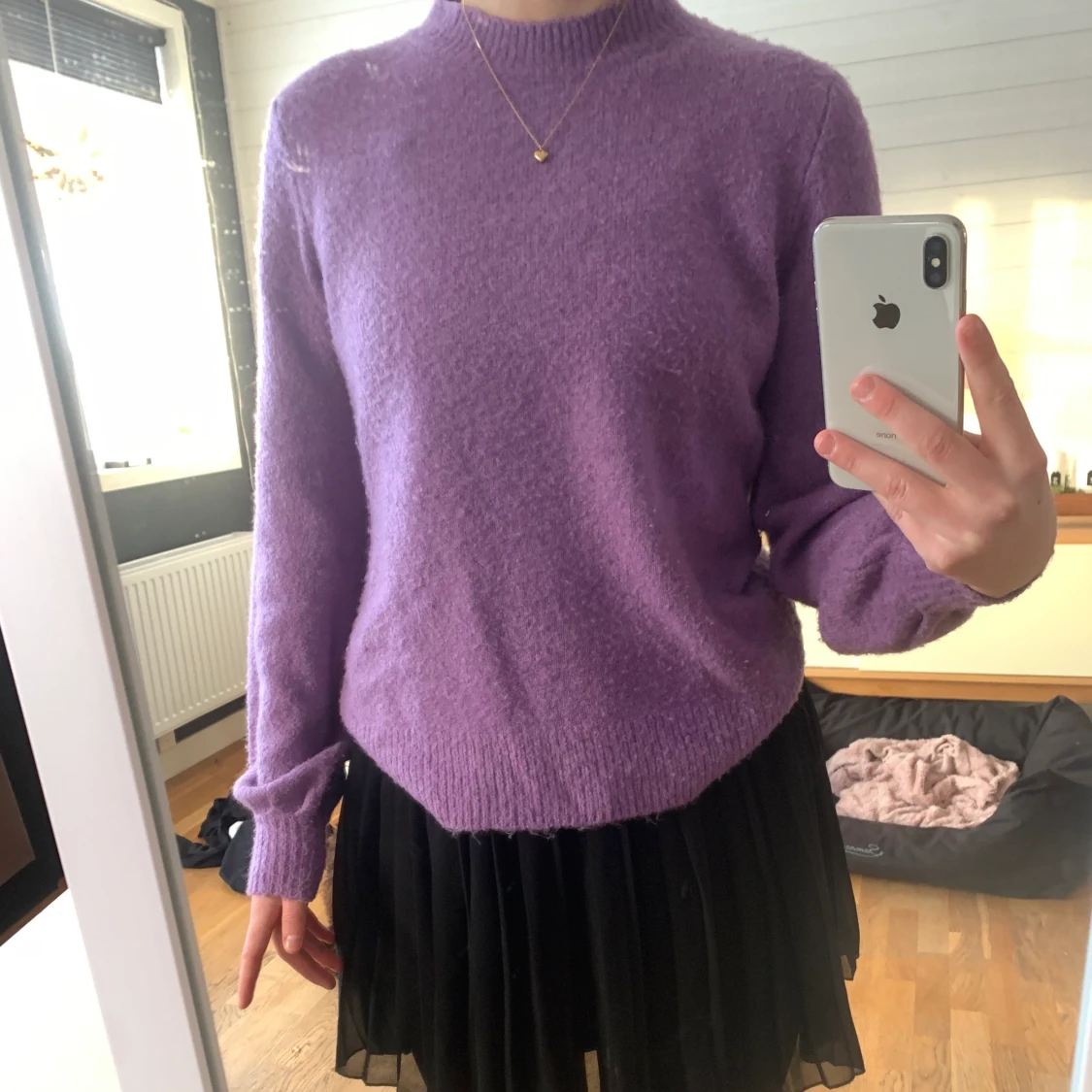 Lila tröja