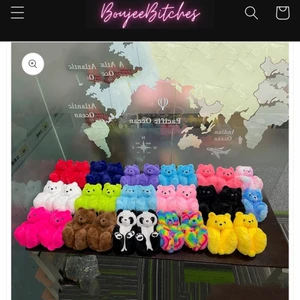 Teddy bear slippers  - Teddy bear comfy slipper