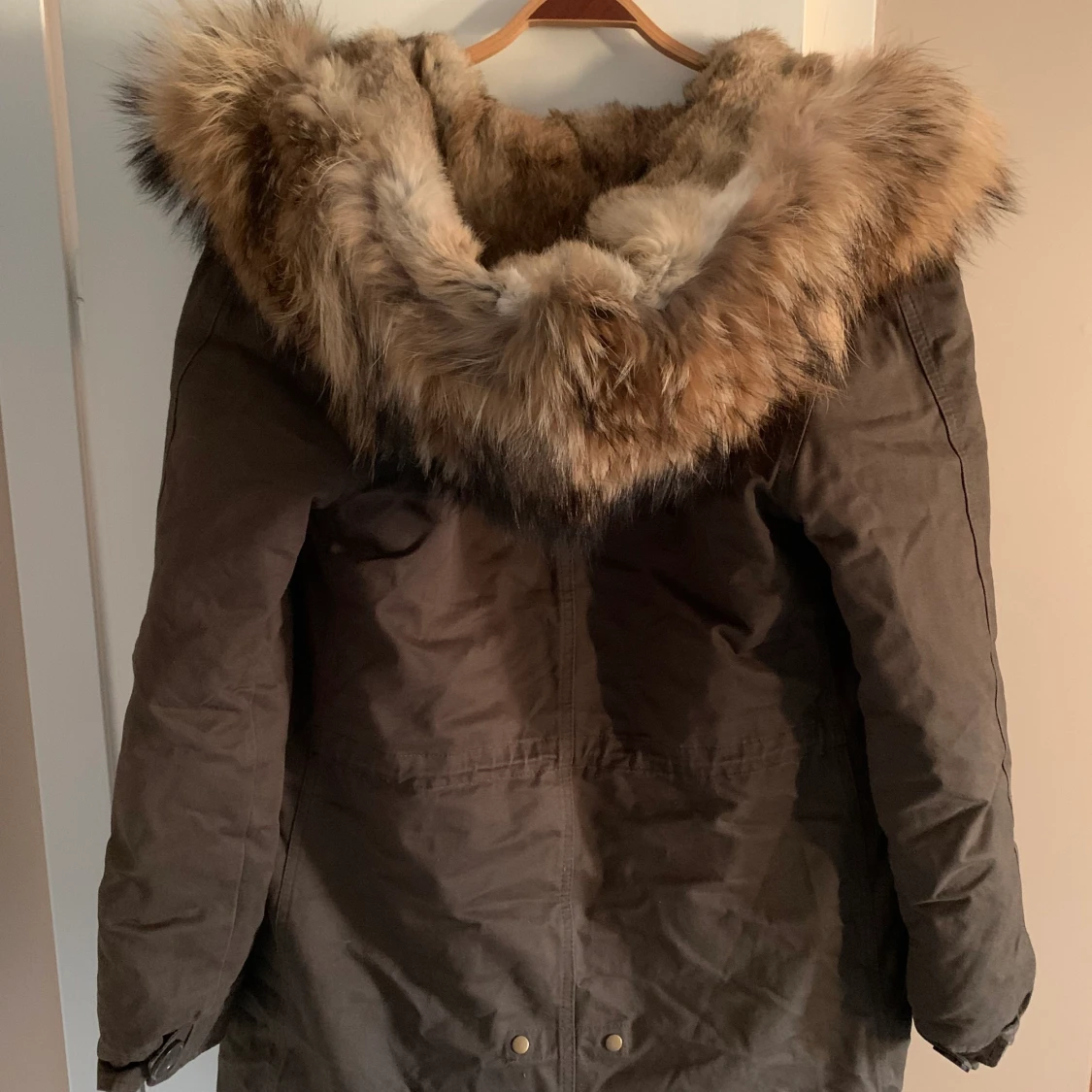 Jacka med äkta päls - 91