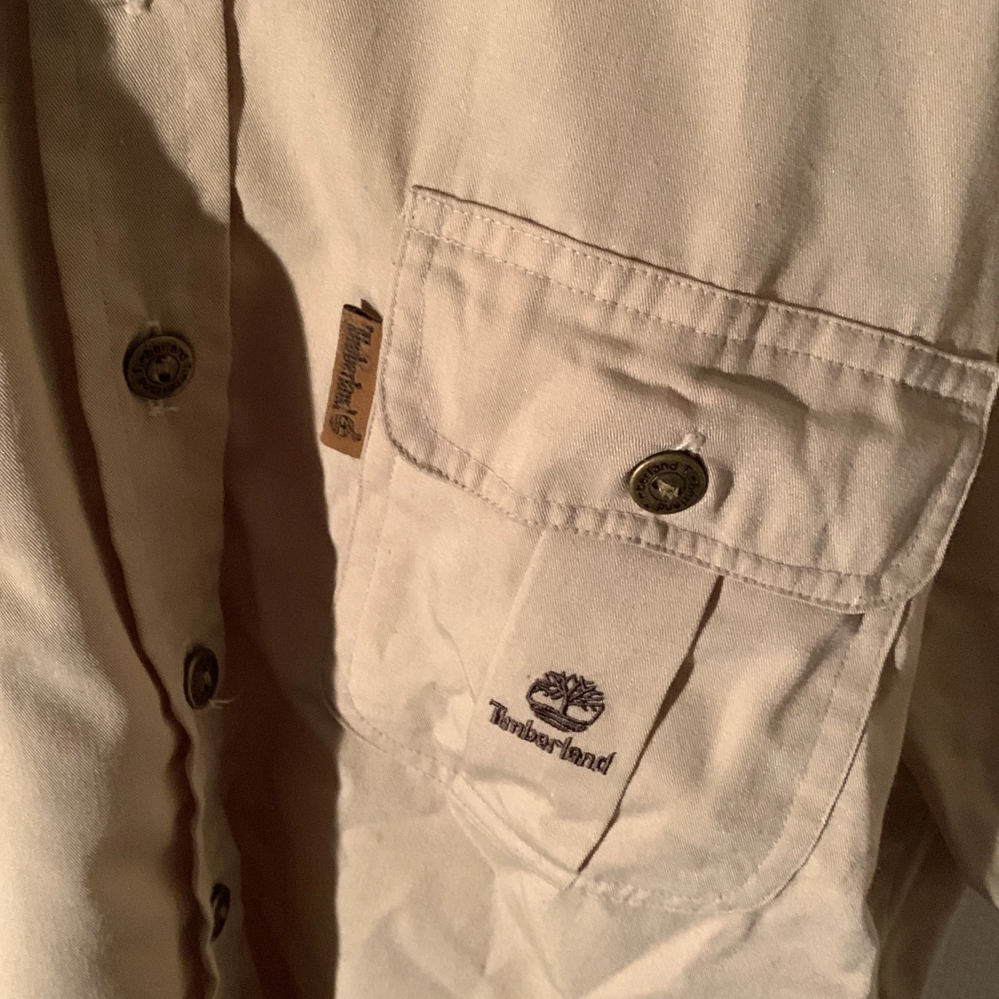 Beige Timberland Skjorta - 91