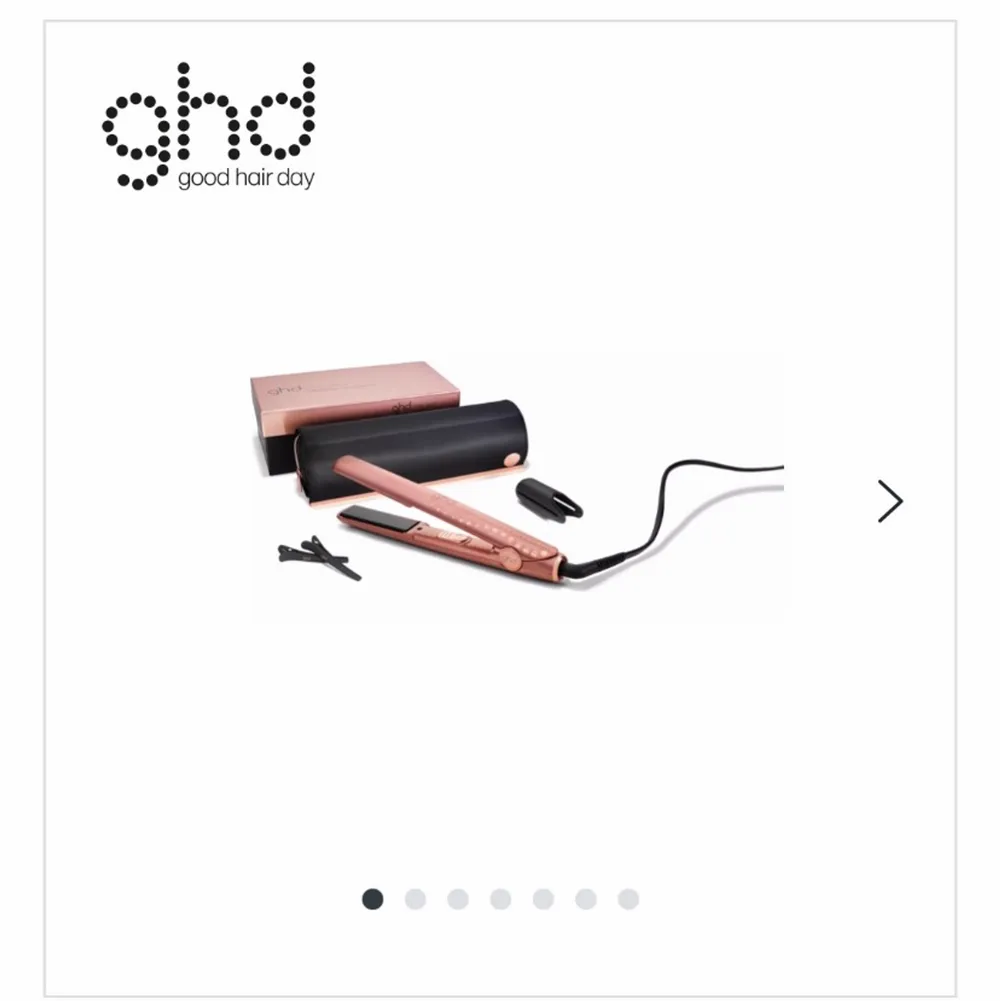 Ghd plattång, fint skick! Inte mycket använd🌸. Övrigt.