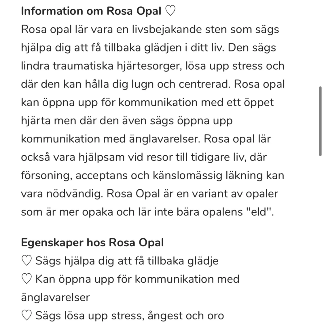 Rosa opal - 90