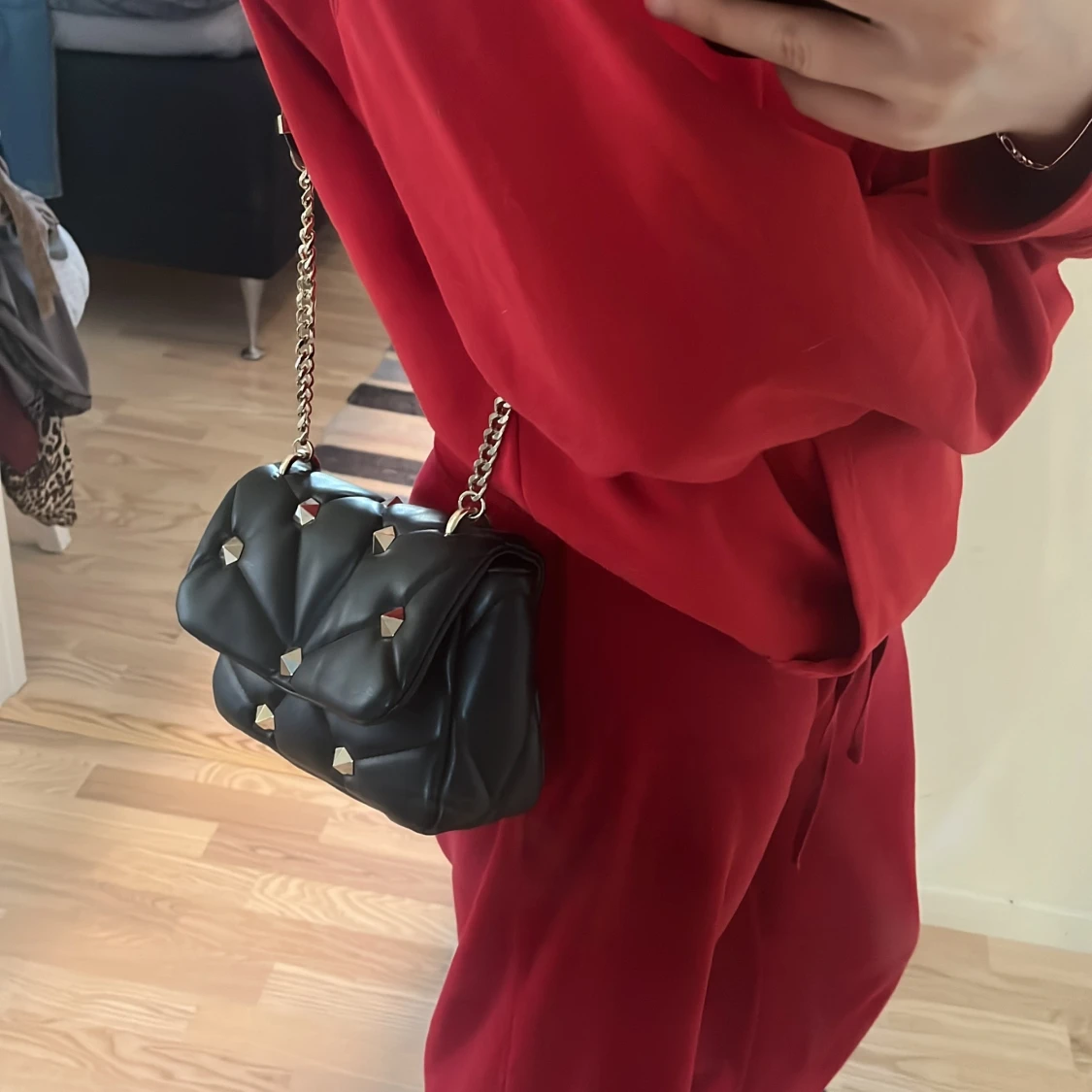 Väska med nitar, ZARA - 90