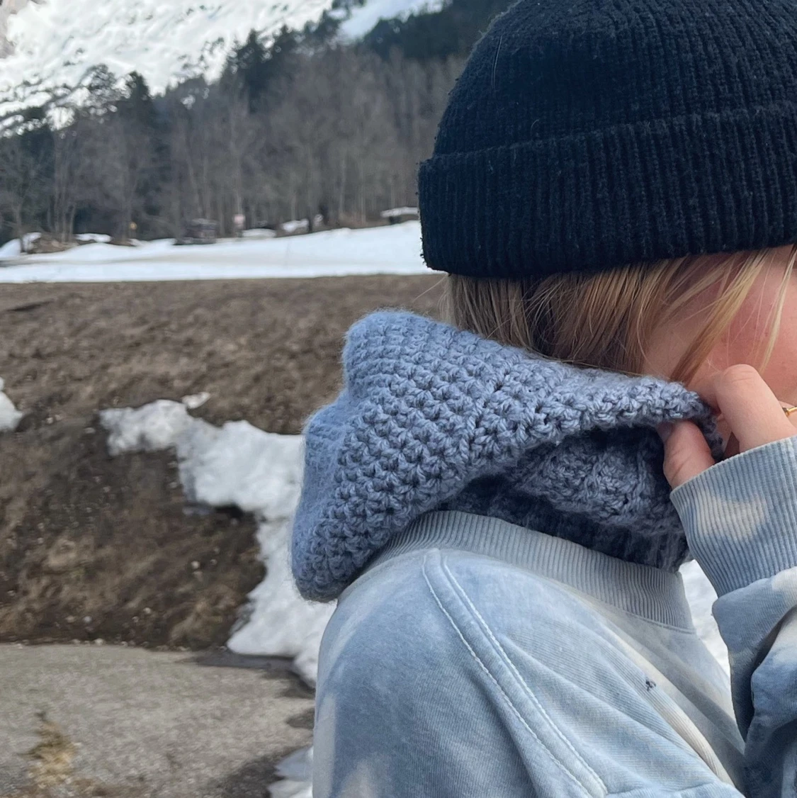 Virkad balaclava - 91