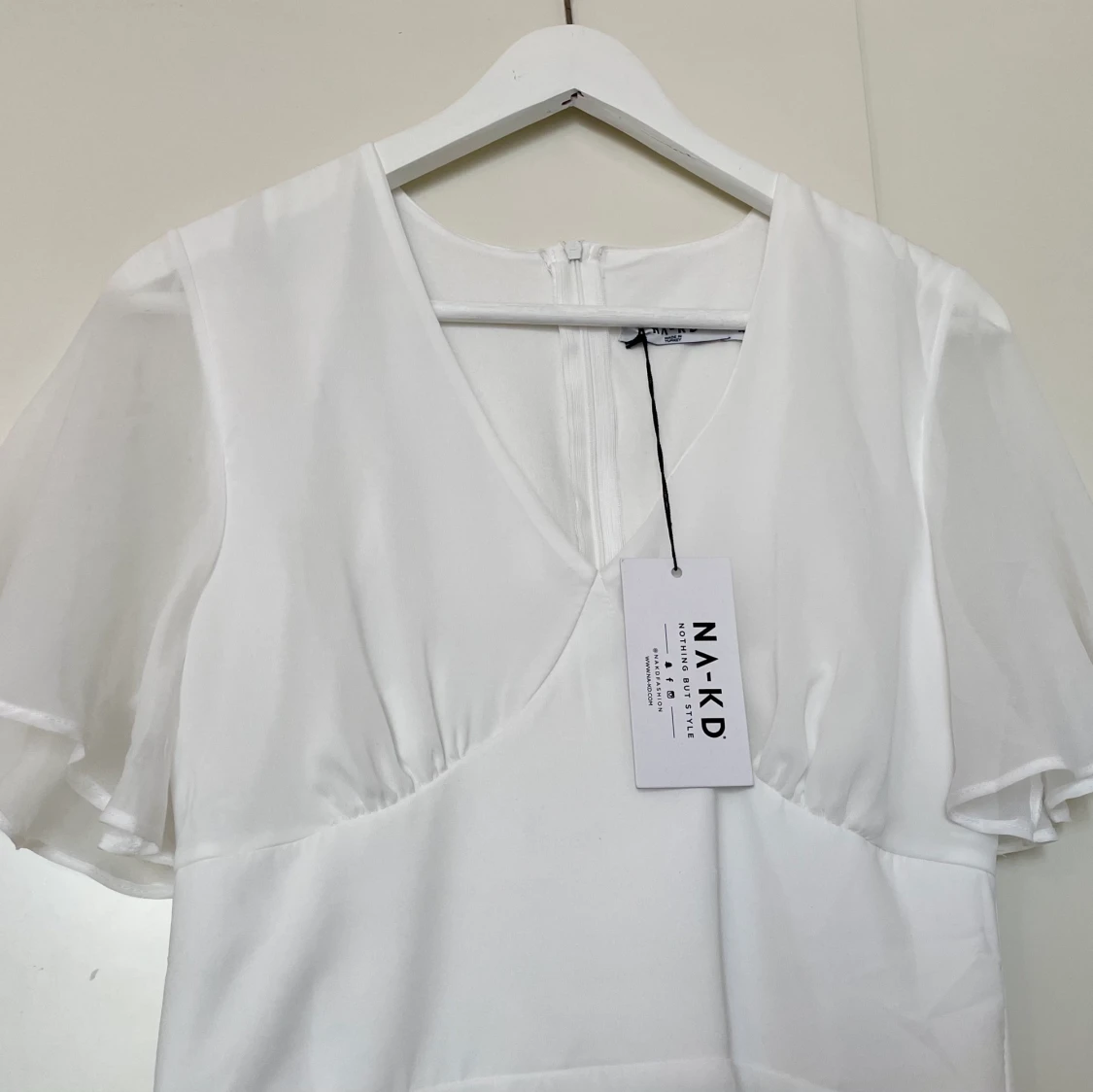 Vit klänning från nakd  - 91