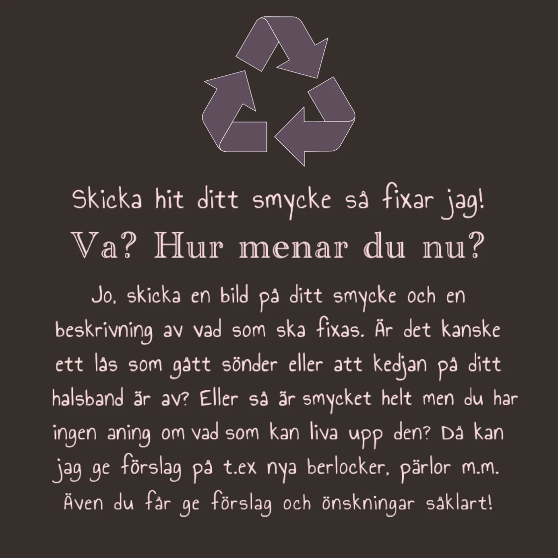 Jag lagar/fixar smycken - 90