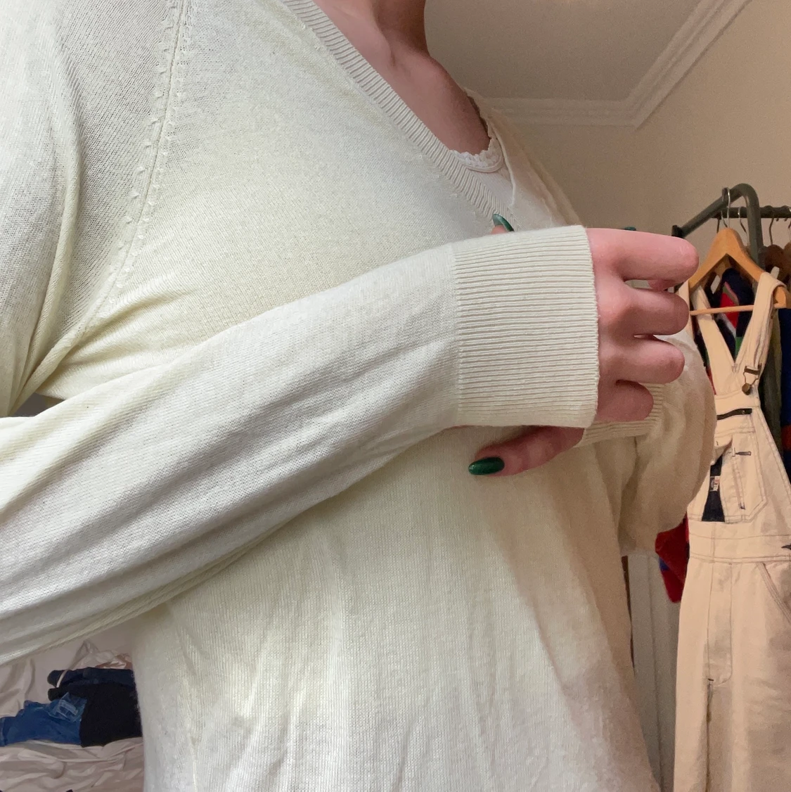 V-ringad tröja  - 90