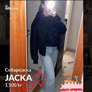 Collage jacka - Helt ny, oanvänd!! Hann inte skicka tillbaka. Nypris 1800