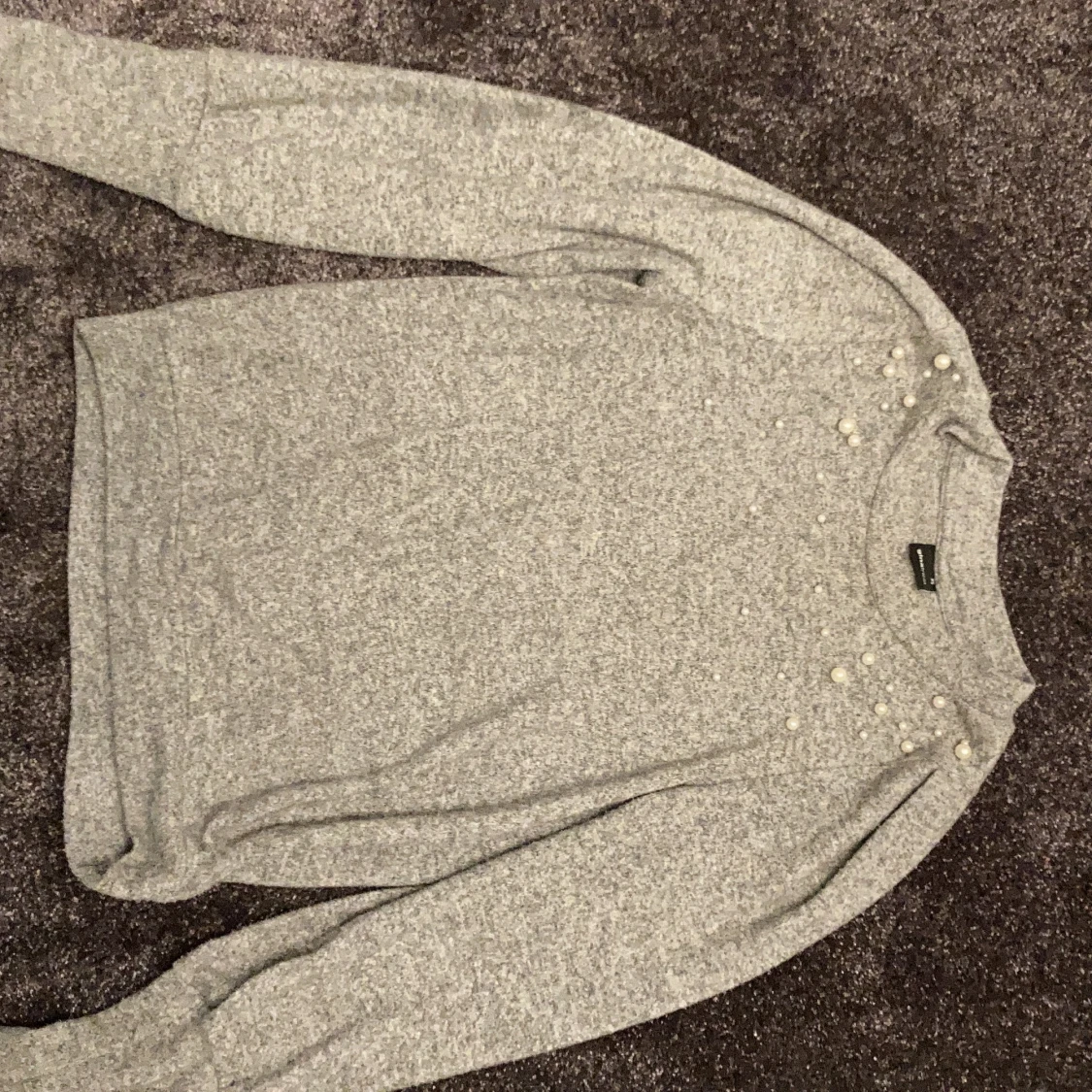 Grå stickad tröja storlek xs - 90