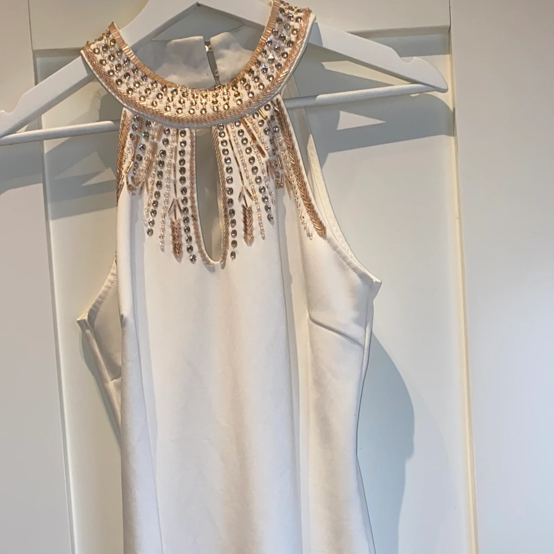 Superfin vit klänning - 91