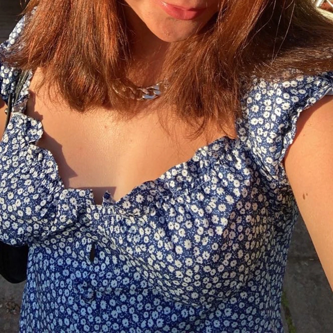 Blå sommarklänning 