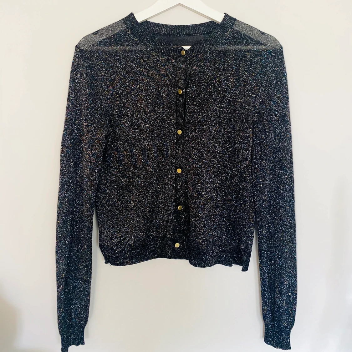 By Malene Birger kofta Strl S, metallic/glitter