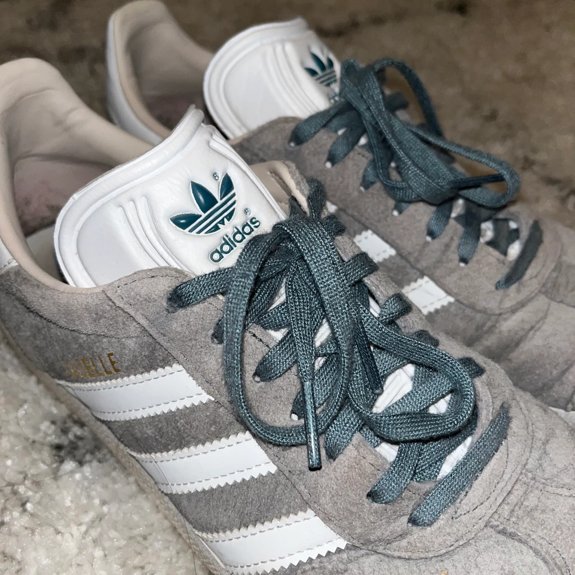 Adidas Gazelle Blå Suede Strl 38 2/3 - 90
