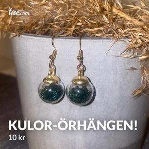Kulor-örhängen! - Kulor-örhängen gjorda utav mig Ellen!                                   10 kr + 13 kr frakt!                                                                 (KÖP 4 PAR= FRAKTFRITT!) ❤️