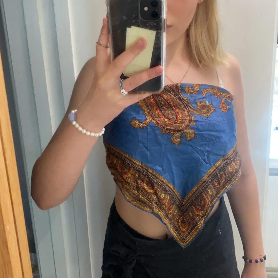 scarf tröja storlek S