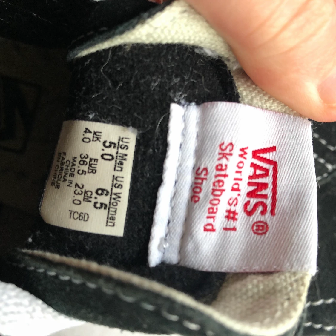 Vans höga strl 36,5  - 90