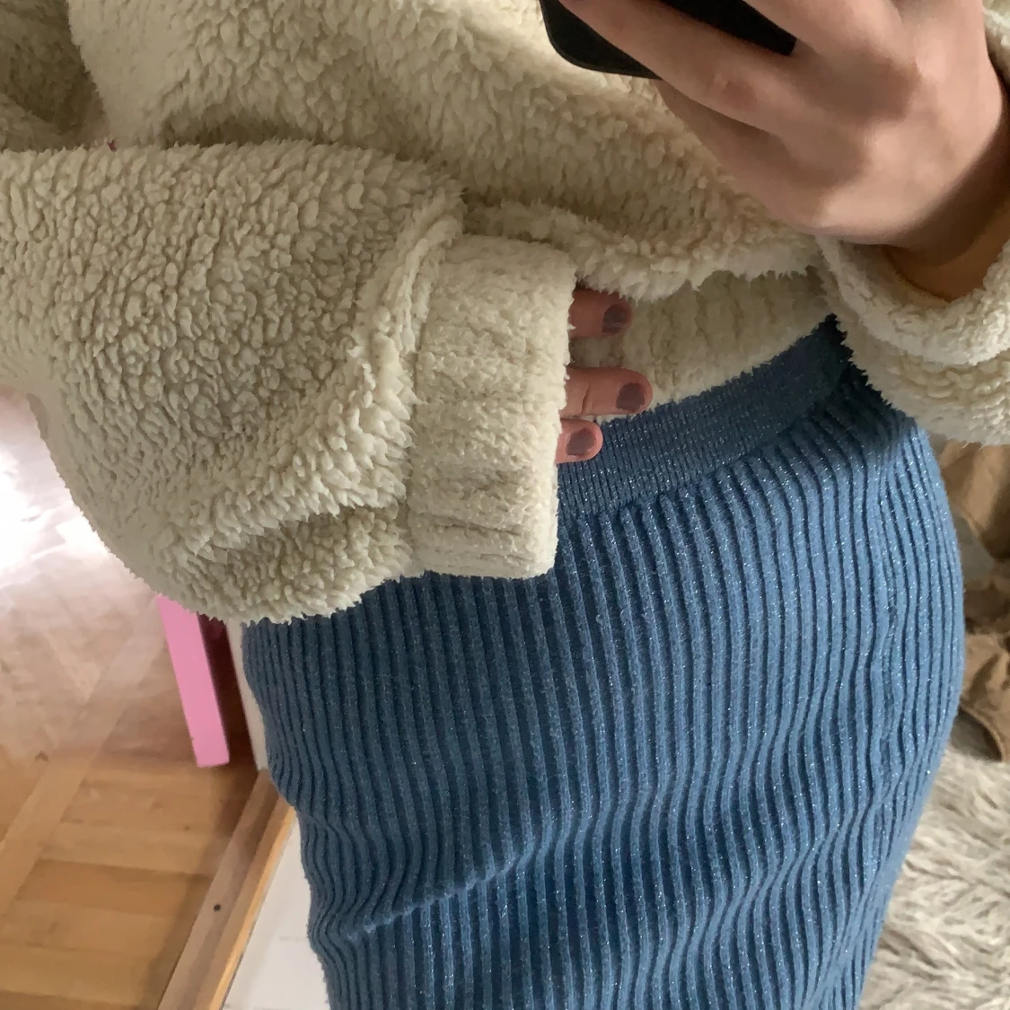 Teddy tröja🤍 - 90