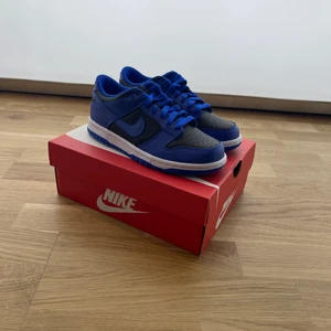 Nike dunk low hyper cobalt gs - Dunk low hyper cobalt GS  Sizes: Eu 36,5/ us 4,5 fits 37/ us 5 Eu 39/ us 6,5 fits 39,5-40/us 7 Bid from 1299 bin 1599 Trusted Seller 35 plus refs!✅ ig @official_shrimp_shoes  Brand new all og comes with receipt.  Dm or comment for more info, pictures or if you are interested.  Meet up in Stockholm or shipping inside of EU!
