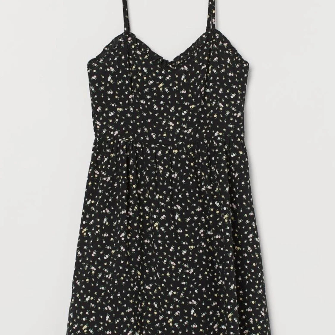 Söt blommig klänning från hm