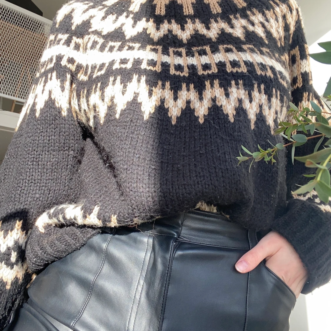 Stickad tröja  - 91