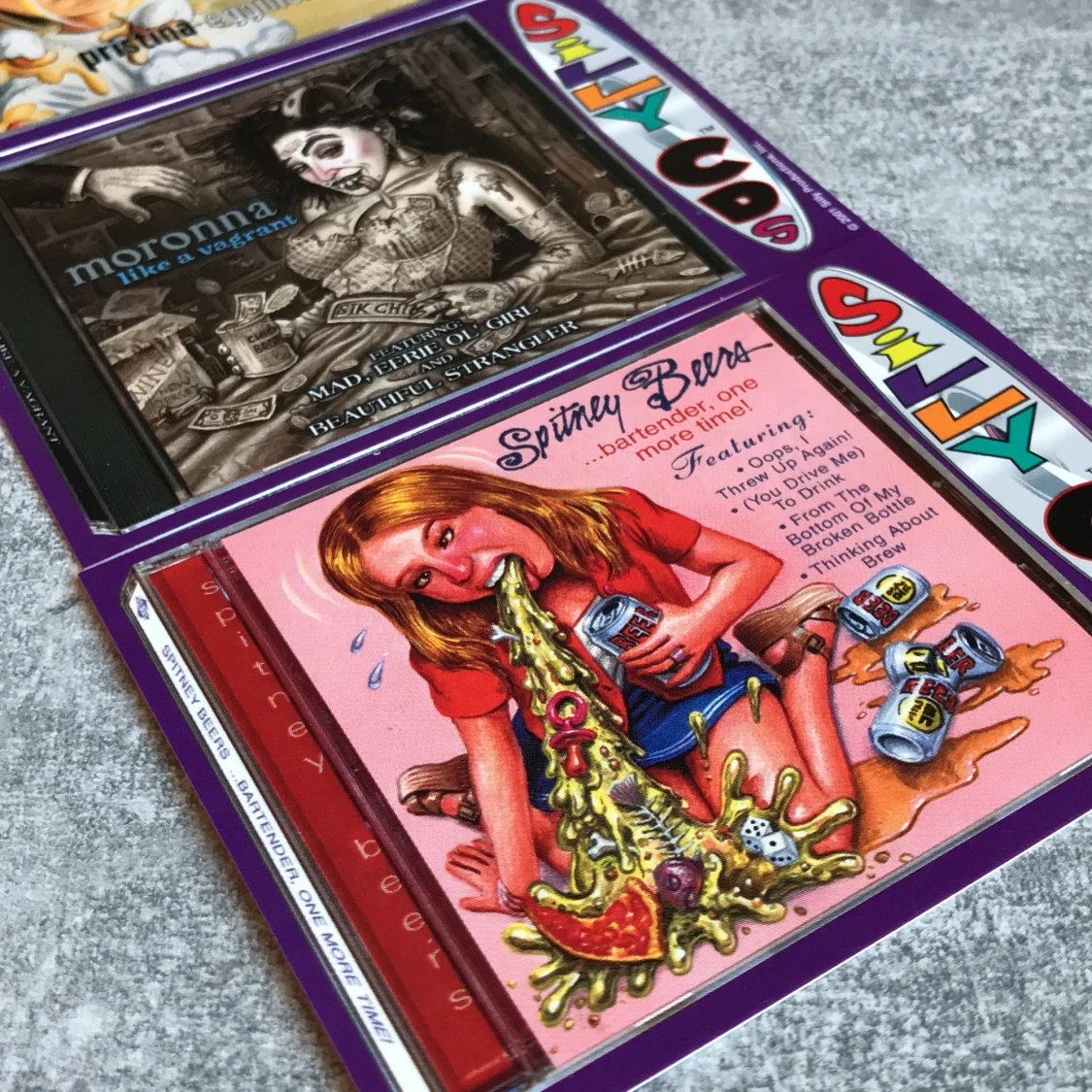 Silly CD’s Madonna, Britney Spears mm. - 90