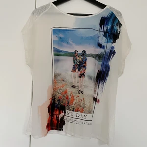 Färgad blus - Storlek S