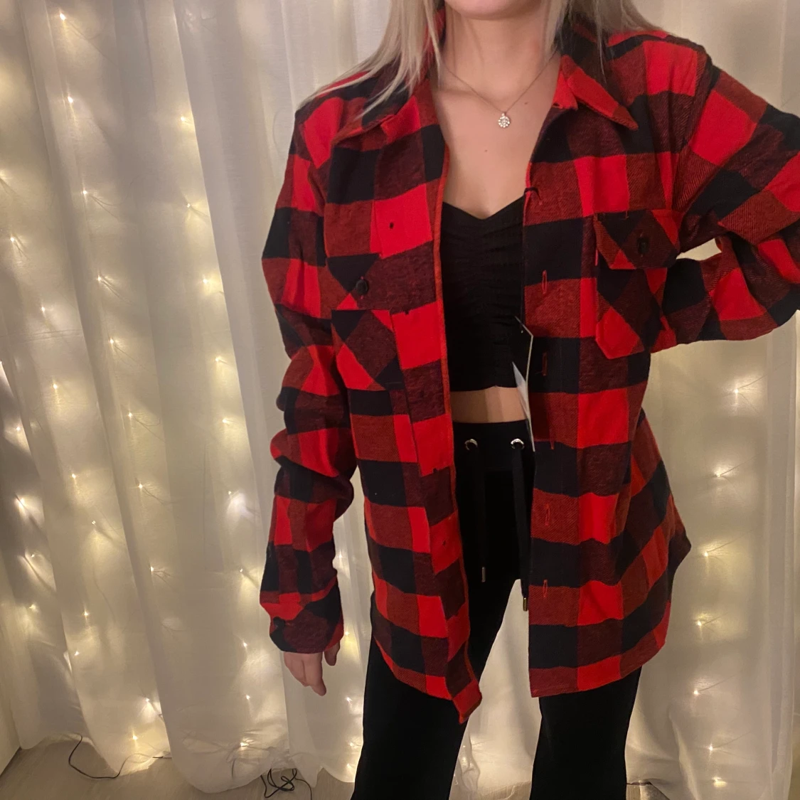 dickies flanellskjorta strl S