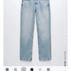 Säljer mina fina jeans från ZARa, som tyvärr blivit för små. Jag är 168 cm och de är perfekta längre. Storlek 34.