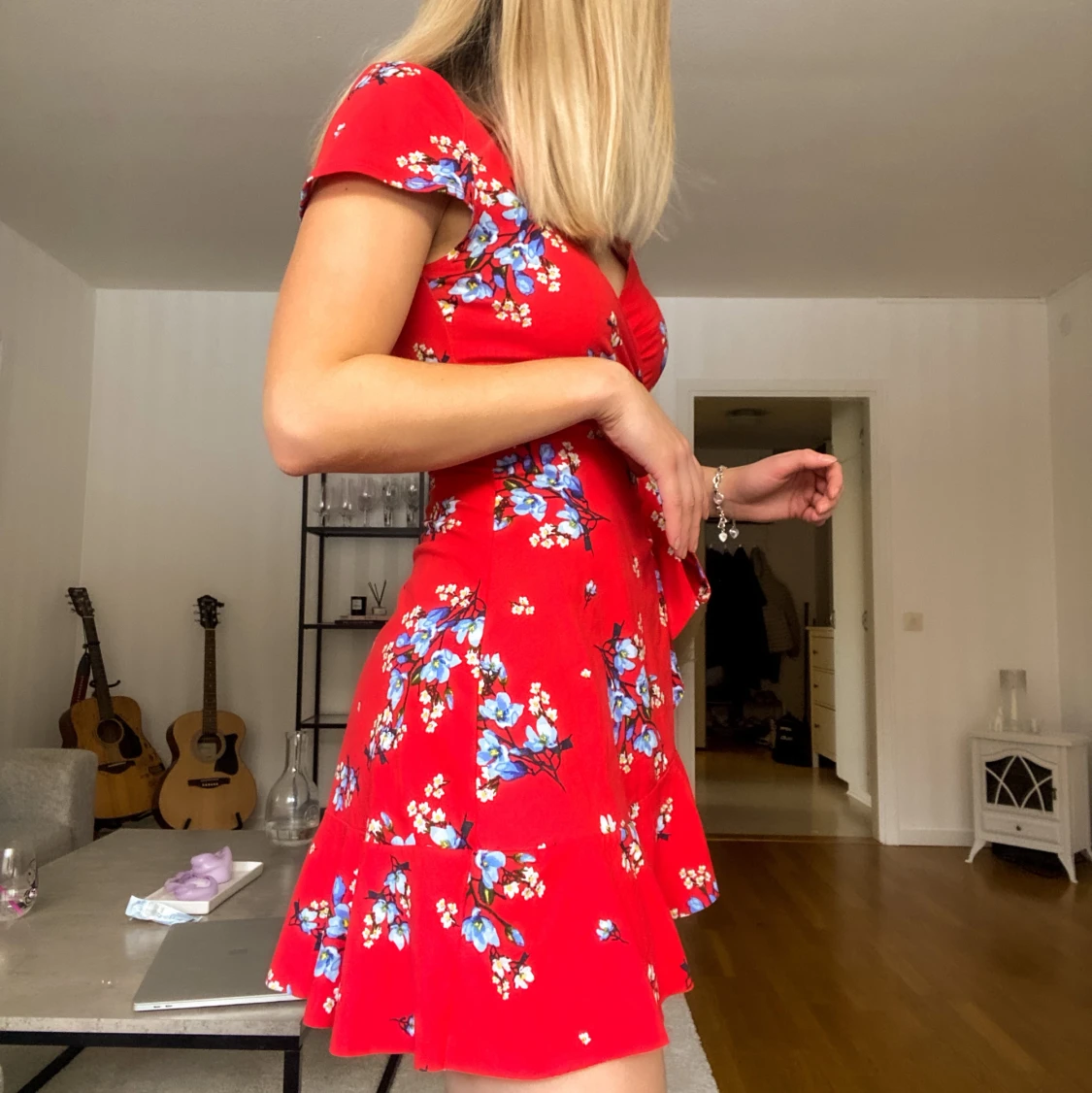 Blommig sommarklänning 🌻 - 90