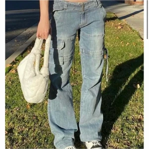 Cargopants - Jeans strl 36 från Emmiol!:D skitsnygga men använder för sällan!:(