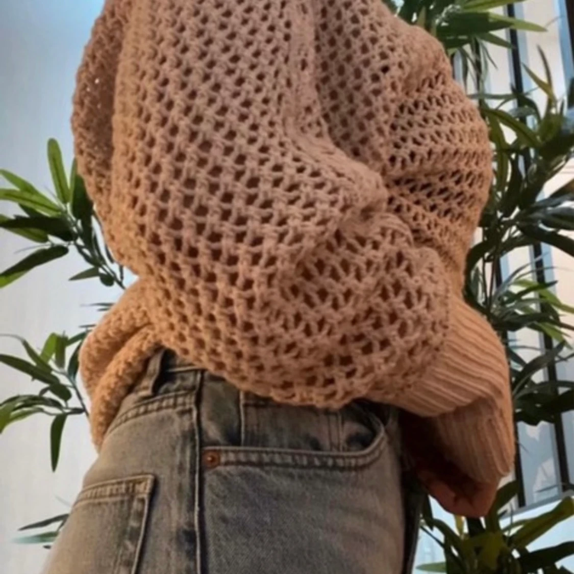 Pastel Pink Knitted Sweater