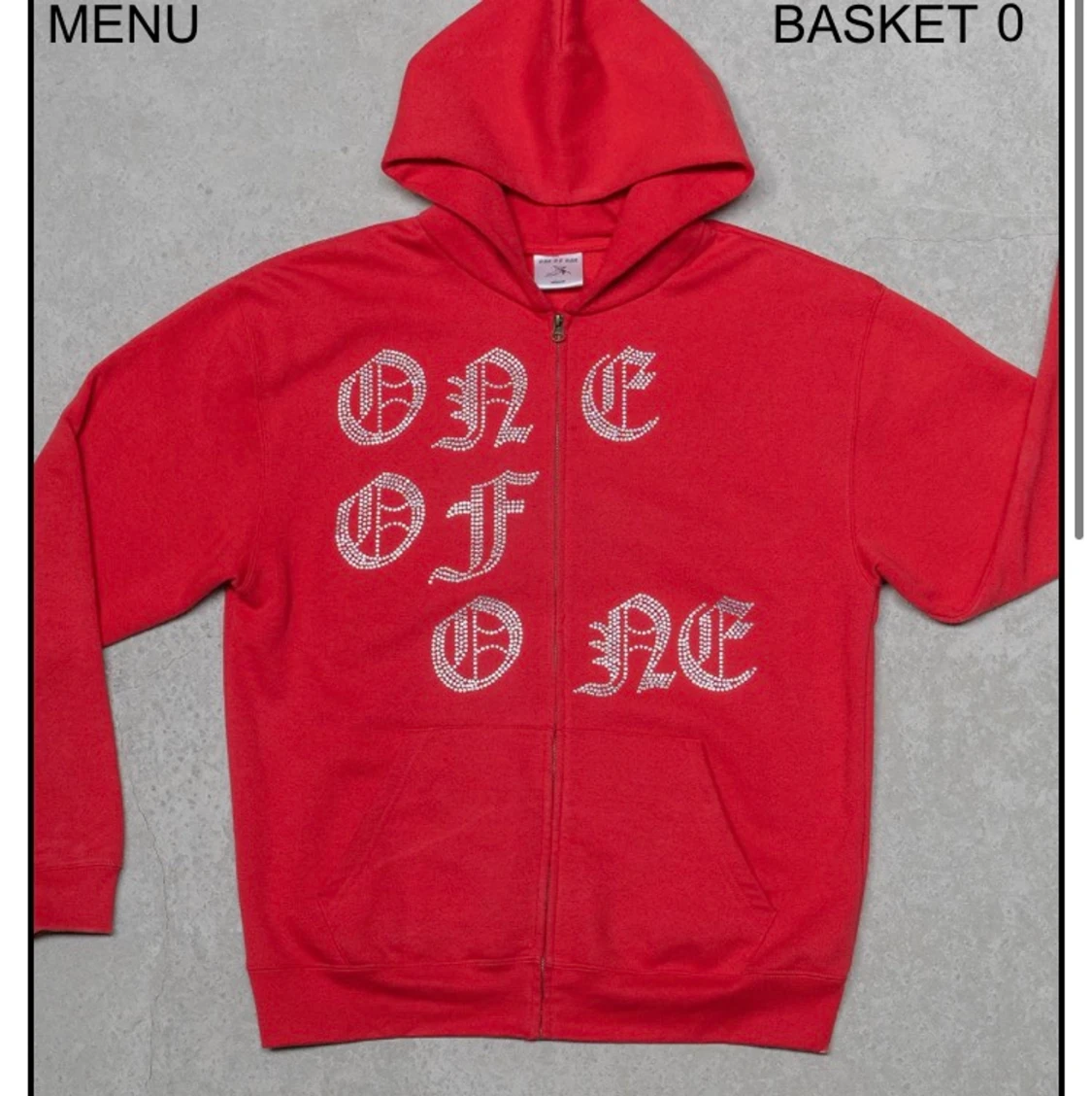 one of one hoodie  - 90