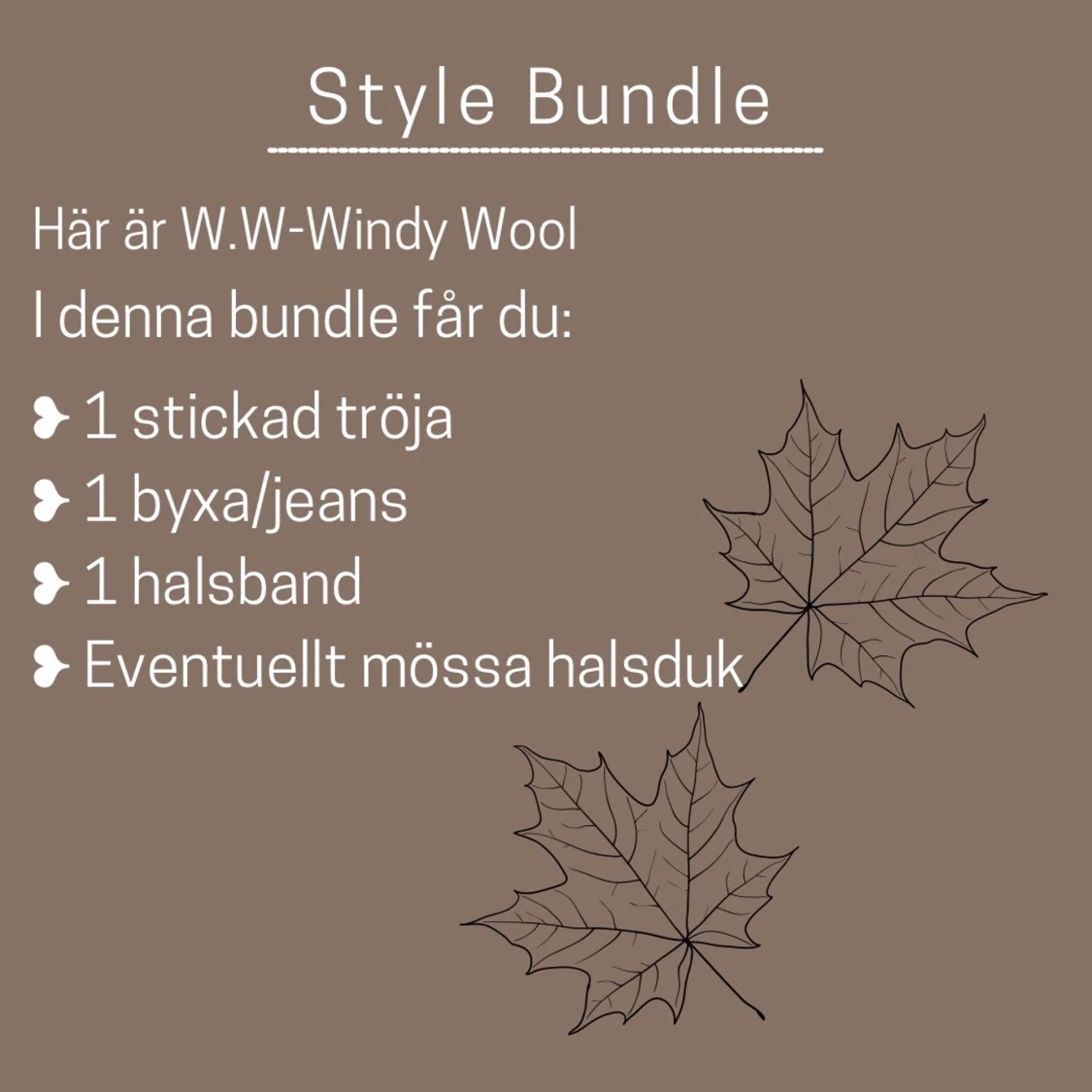Style bundle - Windy Wool