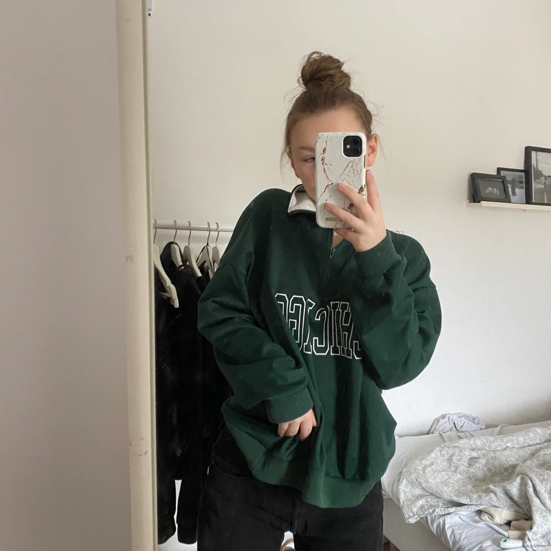 Grön tröja  - 90