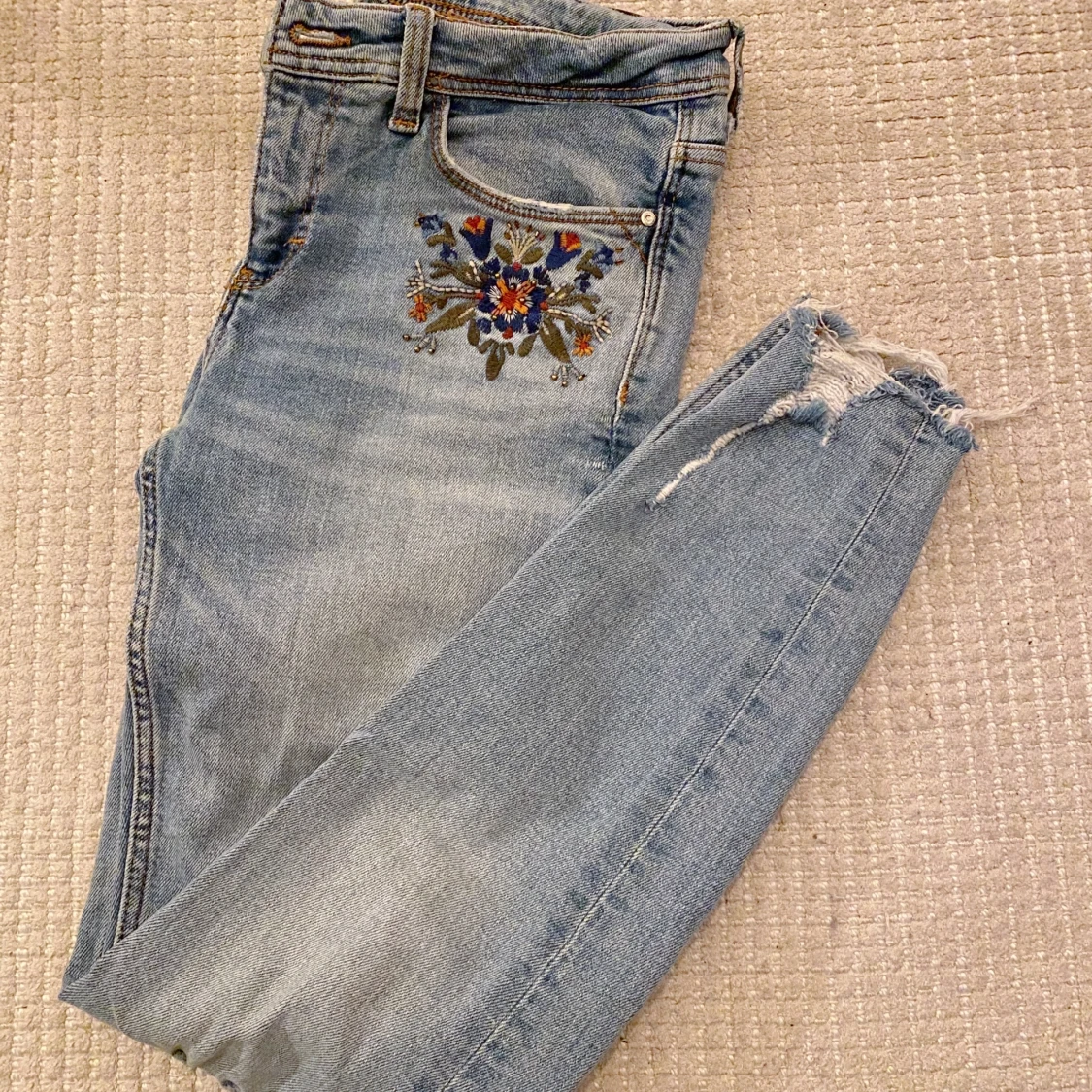 Zara denim jeans, strl 36 - 90