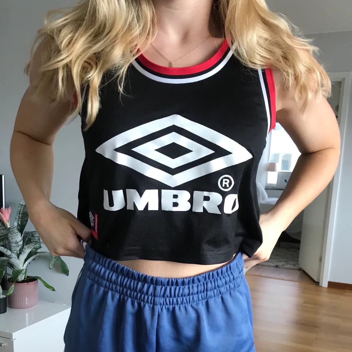 Croppad basketboll tank top - 90